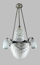 Art deco chandelier d'occasion  Châtillon-sur-Seine