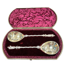 Pair silver apostle for sale  Great Barrington