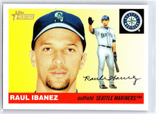 Cartão de beisebol RAUL IBANEZ 2004 Topps Heritage Seattle Mariners #134 comprar usado  Enviando para Brazil