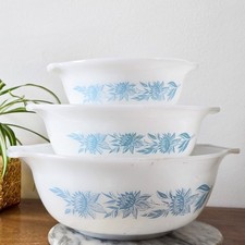 Vintage glasbake blue for sale  Denver