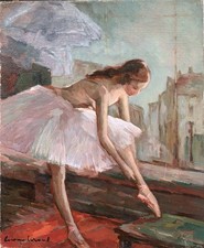 Tableau huile toile d'occasion  Paris IX