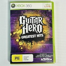 Guitar Hero Greatest Hits Xbox 360 PAL completo com postagem rastreada manual comprar usado  Enviando para Brazil
