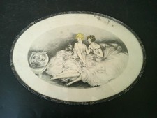 Gravure aquatinte art d'occasion  Mer