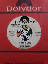 BLUE ANGEL-I Had A Love 7" 45 MINT- 1980 Polydor Boppin The Blues CYNDI LAUPER comprar usado  Enviando para Brazil