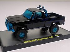 Carro modelo M2 Machines 1973 Chevrolet Cheyenne Super 10 4X4 MJS34 1/64 comprar usado  Enviando para Brazil