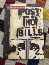 Shepard Fairey 'Post No Bills' 2002 1st Edition Autographed Copy vintage OBEY comprar usado  Enviando para Brazil