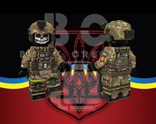 personalizado min tijolo figo criador de tijolos bc Ucrânia soldado comprar usado  Enviando para Brazil