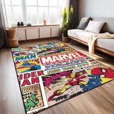 Tapete Marvel, Personagens Marvel, Tapete Fantástico, Tapete para Quarto Infantil, Tapete Minimalista, Pop comprar usado  Enviando para Brazil