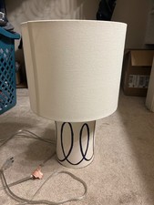 navy blue lamp for sale  Salem