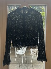 Zara spitzenoberteil stehkrage gebraucht kaufen  Freiburg im Breisgau