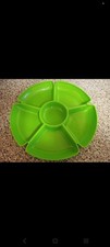 Green plastic divided for sale  EXMOUTH