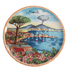 Piatto con veduta usato  Napoli