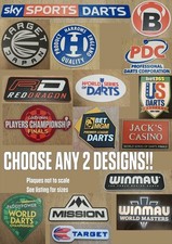 Printed darts signs for sale  EASTLEIGH