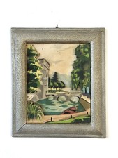 Quadro vintage legno usato  Martignacco