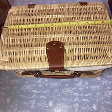 Small wicker picnic for sale  LOWESTOFT