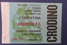 Biglietto fiorentina boavista usato  Firenze