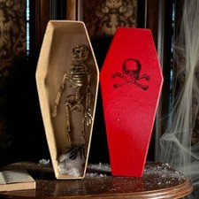 Red coffin skeleton for sale  Chandler