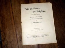 Fleuve babylone choeur d'occasion  Tours-