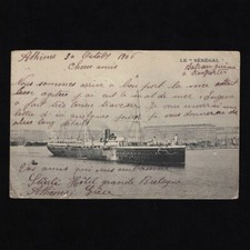 Cpa bateau paquebot d'occasion  Cerisy-la-Salle