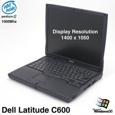 Notebook Dell Latitude C600 Windows 98 paralelo Lpt Pentium 1000MHZ 512MB comprar usado  Enviando para Brazil