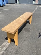 Wooded school bench for sale  NEWCASTLE UPON TYNE