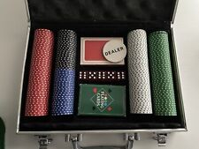 Poker chip set for sale  ROCHDALE
