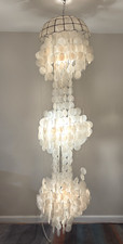 Capiz shell light for sale  Jamestown