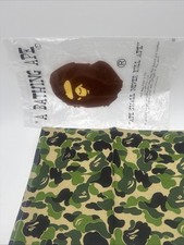 Tapete A Bathing Ape Bape verde camuflado lona 15” X 12” algodão, usado comprar usado  Enviando para Brazil
