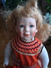 Lalka porcelanowa Porcelan doll Authorized by the Coca-Cola company na sprzedaż  PL