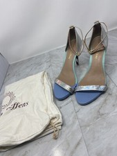 Sandálias Carmen Steffens salto cristal joias biqueira aberta 39/41 EUA 9,5 comprar usado  Enviando para Brazil