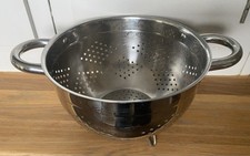 Large colander stainless for sale  OLDHAM
