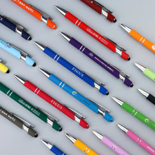 Canetas personalizadas 1-500 canetas stylus pedido a granel negócios LOGO TEXTO caneta personalizada comprar usado  Enviando para Brazil