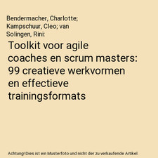 Toolkit voor agile gebraucht kaufen  Trebbin