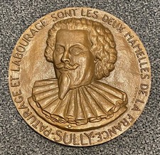 Médaille artistique signée d'occasion Médaille artistique signée d'occasion  Châtres-sur-Cher