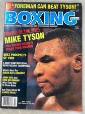 Vintage boxing magazine for sale  EGHAM