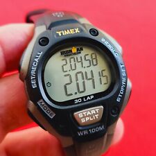 Timex Ironman 30 Lap relógio preto e prata 170 Iron Man cronógrafo retrô, usado comprar usado Timex Ironman 30 Lap relógio preto e prata 170 Iron Man cronógrafo retrô, usado comprar usado  Enviando para Brazil