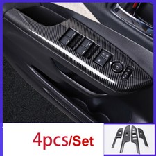 Usado, Painel de elevação de janela de fibra de carbono interruptor tampa acabamento 4 peças para Honda CRV 2012-2016 comprar usado Usado, Painel de elevação de janela de fibra de carbono interruptor tampa acabamento 4 peças para Honda CRV 2012-2016 comprar usado  Enviando para Brazil