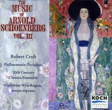 The Music of Arnold Schoenberg, Vol. III: Four Orchestral Songs, Op. 22 / Vari.. comprar usado  Enviando para Brazil