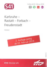 Linienfahrplan s41 karlsruhe gebraucht kaufen Linienfahrplan s41 karlsruhe gebraucht kaufen  Hamburg
