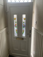White pvc door for sale  BRADFORD