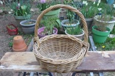 Panier rond rotin d'occasion  Paris IX