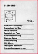 Siemens gebrauchsanweisung eie gebraucht kaufen  Wehrheim