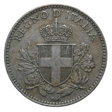 Centesimi 1919 esagono usato  Piacenza