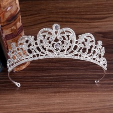 Corona tiara cristallo usato  Spedire a Italy