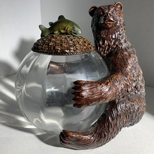 decorative containers glass for sale  Little Elm