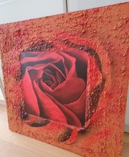 Bild rose relief gebraucht kaufen  Beeskow