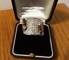 Anello donna pave usato  Italia