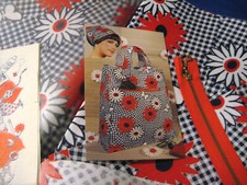 Vintage 1970’s Checkmate Sacola Kit Artesanato Nacional de Patchwork Gingham comprar usado  Enviando para Brazil