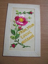 Ww1 vintage silk for sale  SWANSEA