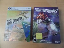 Microsoft Combat Flight Simulator 3 & Flight Simulator X Deluxe Edition PC\CD comprar usado  Enviando para Brazil